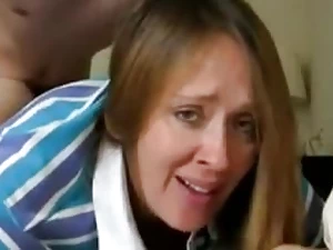 Female parent wails painless she is humped not far from an obstacle butt hole