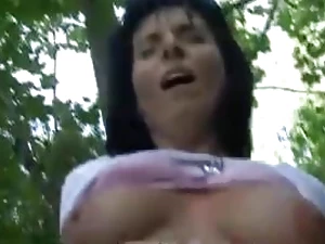 Czech slut's open-air lady-love be required of declaratory